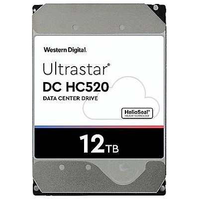 Dysk twardy WD Ultrastar HC520 12TB SATA3 256MB HUH721212ALE600
