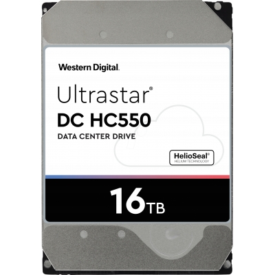Dysk WD Ultrastar HC550 16TB 512MB WUH721816ALE6L4