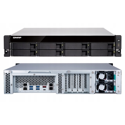 Serwer plików QNAP TS-877XU-RP-3600-8G Ryzen SFP+