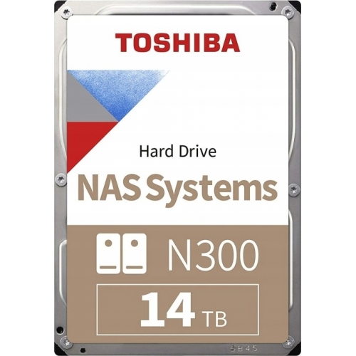 Dysk twardy Toshiba N300 14TB HDWG21EUZSVA 3,5'' - PROMOCYJNA OFERTA LIMITOWANA !!!