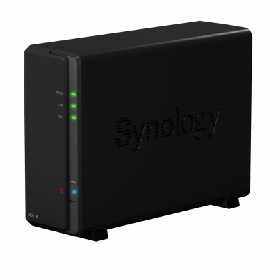 Serwer plików Synology DS118 1xHDD 1GB 4x1.4Ghz
