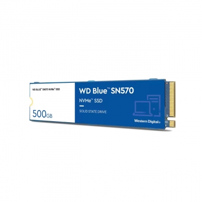 Dysk SSD WD Blue SN570 500GB M.2 NVMe 3.0 x4 3500/2300 MB/s WDS500G3B0C