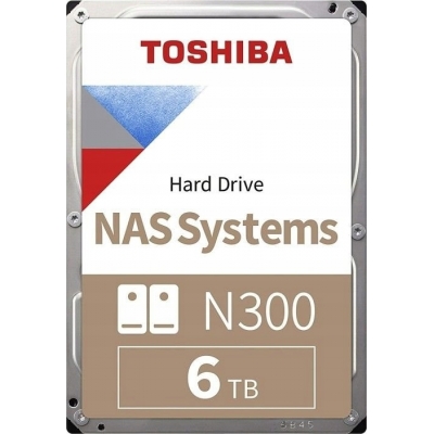 Dysk twardy Toshiba N300 6TB HDWG460UZSVA