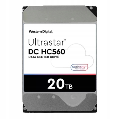 Dysk WD Ultrastar HC560 20TB 512MB WUH722020BLE6L4