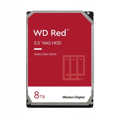 Dysk twardy WD Red Plus 8TB 8000GB WD80EFZZ NAS