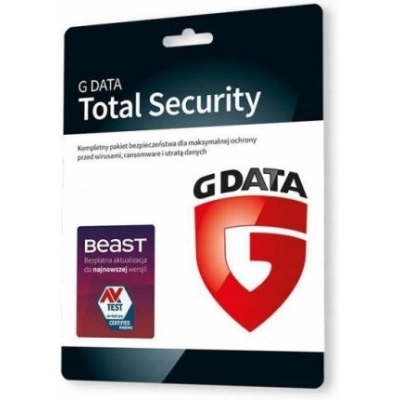 GDATA Total Security 1x komputer / 1x rok KARTA