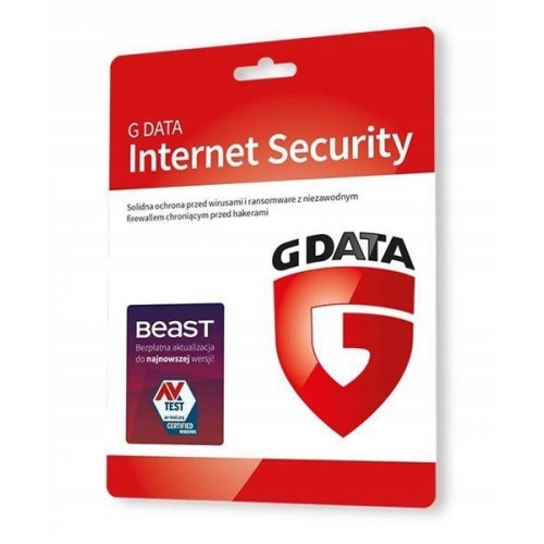 GDATA InternetSecurity 1x komputer / 1x rok OEM