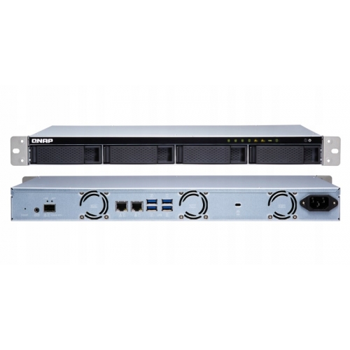 Serwer plików NAS QNAP TS-431XeU-2G upgrade RAM do 4GB QuadCore SFP+